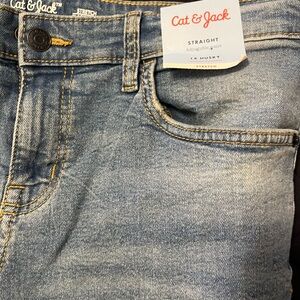 Cat and Jack Straight Stretch Jeans